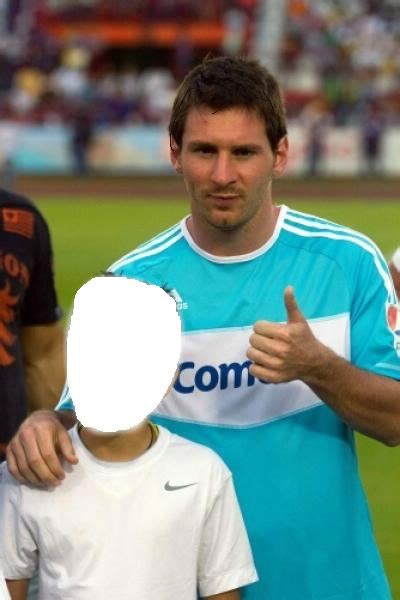 leo messi Montaje fotografico